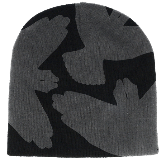 BEFREE SILK LINE LOGO BEANIE