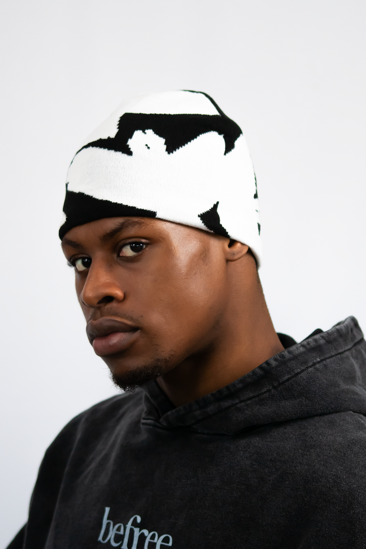 SILK LINE LOGO BEANIE