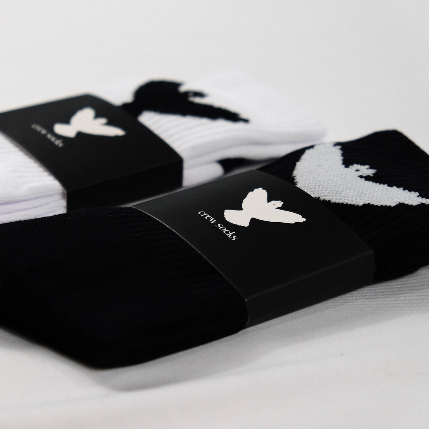 BEFREE LOGO CREW SOCKS