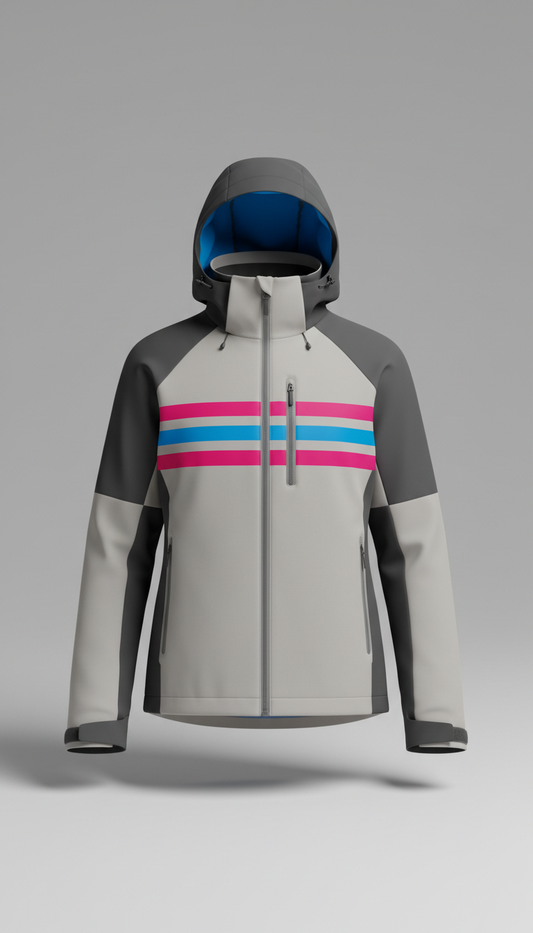 Technical Outerwear Jacket With Zip Pockets